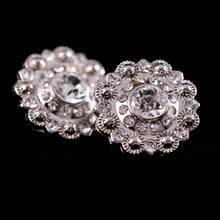 Load image into Gallery viewer, Rhinestone Rosette Concho Set/5 (9 variations)