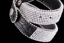 Load image into Gallery viewer, Glam Crystals on Snake Belt Strap (4 variations)