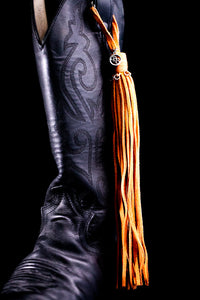 Genuine Suede Boot Tassel - 9"  (5 colors)