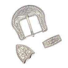 Load image into Gallery viewer, Buckle Set - Rhinestone Border (5 colors)